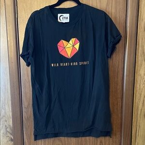 ZYIA Black Activewear Top